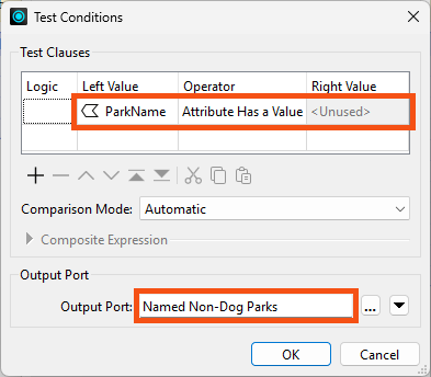 Second port configuration